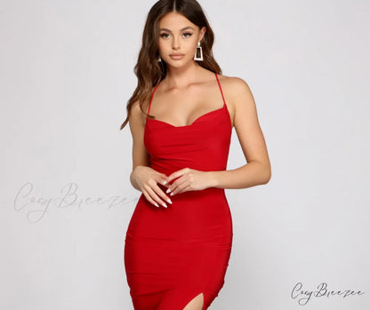 Such A Stylish Stunner Midi Dress