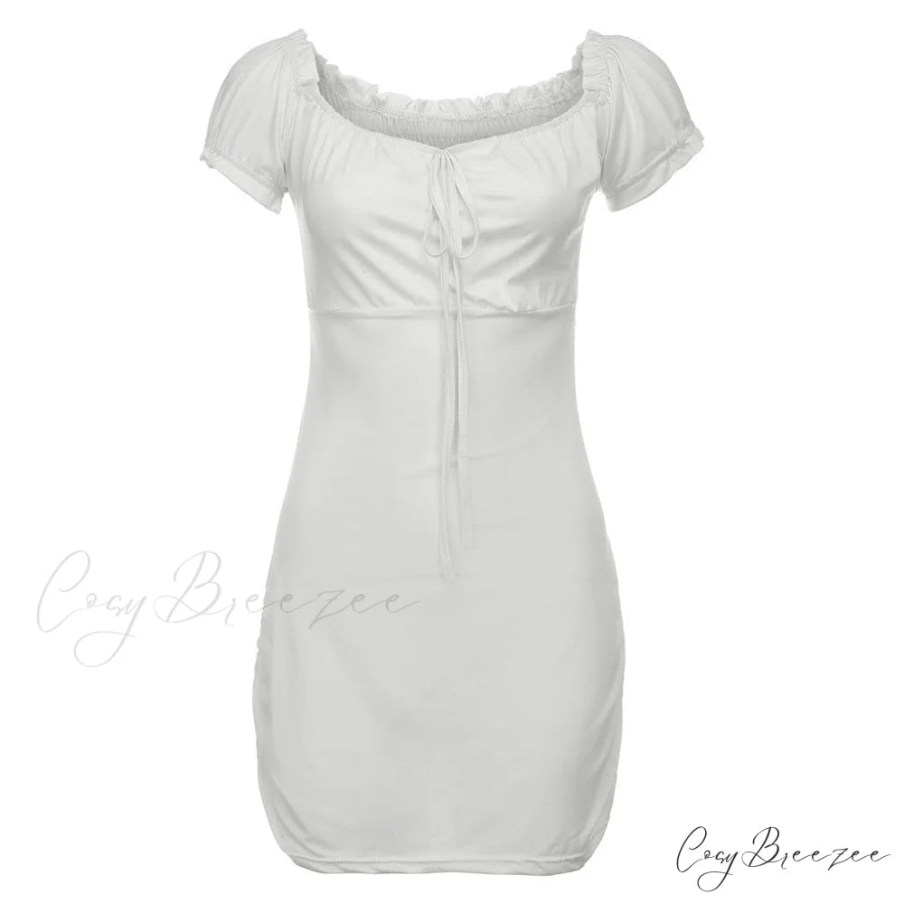 Sweet And Stunning Charming Mesh Mini Dress