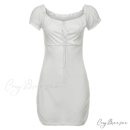 Sweet And Stunning Charming Mesh Mini Dress