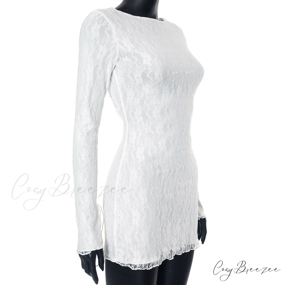 Sydney Formal Sequin Charming Scroll Mini Dress