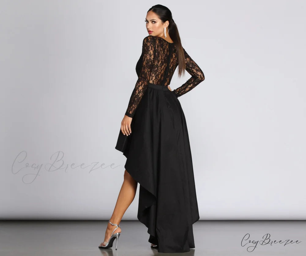 Tamia Lace Stylish Drama Dress