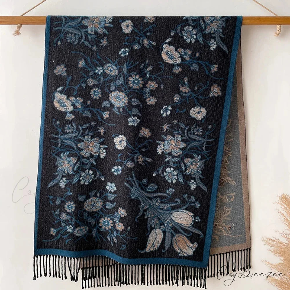 Tassel Blanket Cashmere Pashmina Scarf Color19 scarf-241228