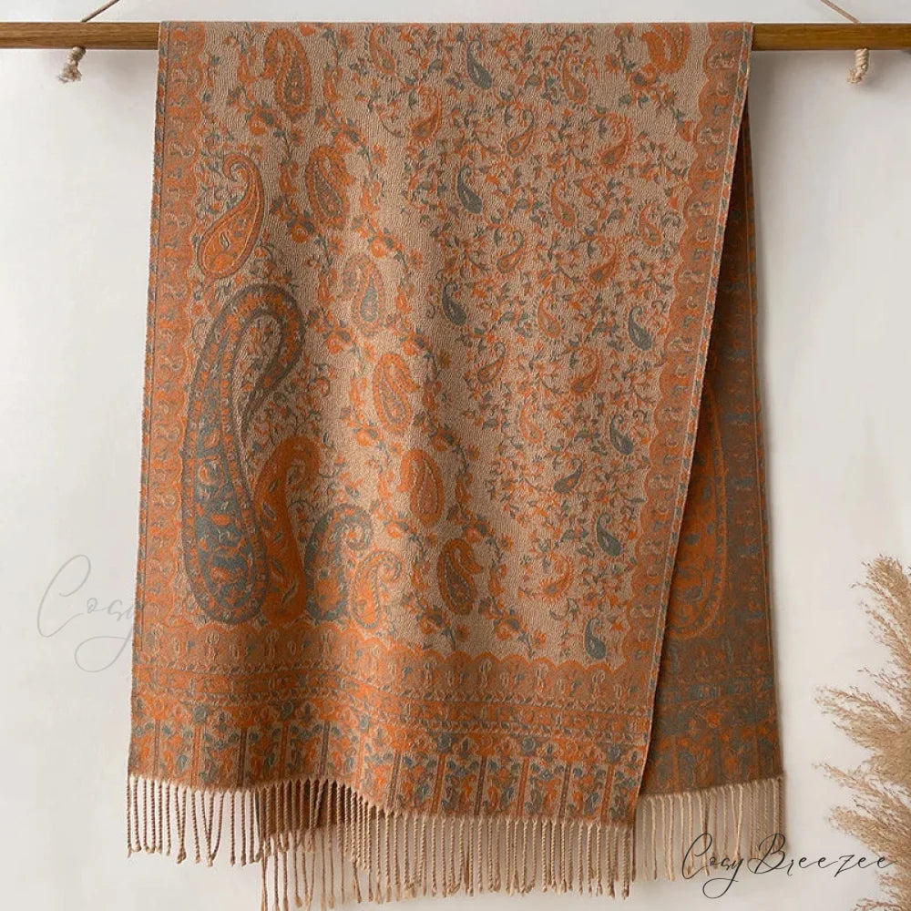 Tassel Blanket Cashmere Pashmina Scarf Color2 scarf-241228