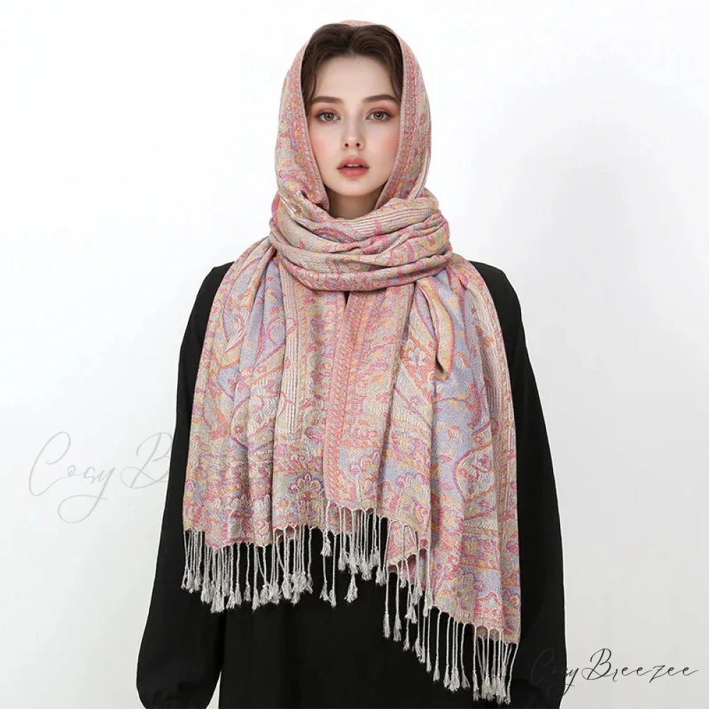 Tassel Winter Fashion Cashmere Scarf scarf-241228