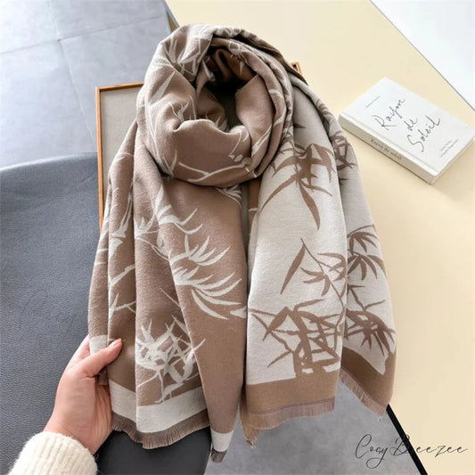 Thick Cashmere Winter Wrap Scarf scarf-241228