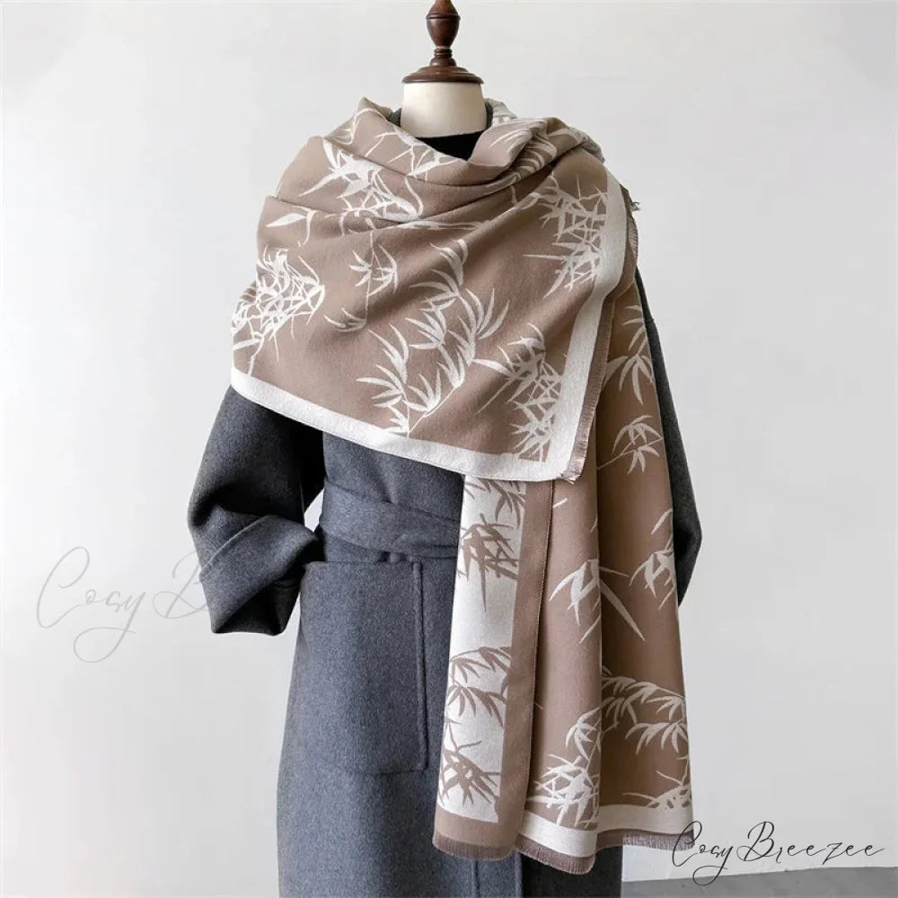 Thick Cashmere Winter Wrap Scarf scarf-241228