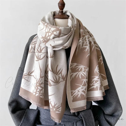 Thick Cashmere Winter Wrap Scarf scarf-241228