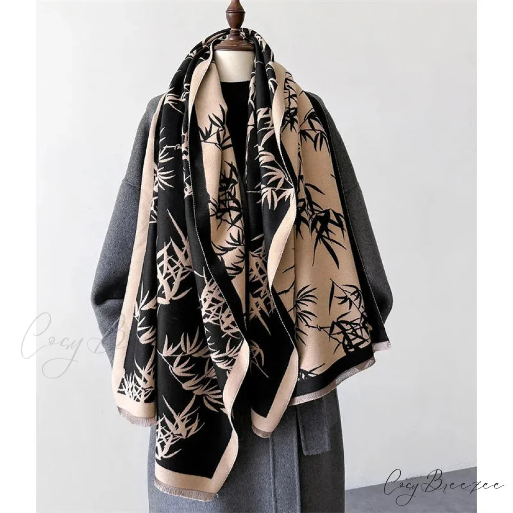 Thick Cashmere Winter Wrap Scarf Color1 scarf-241228
