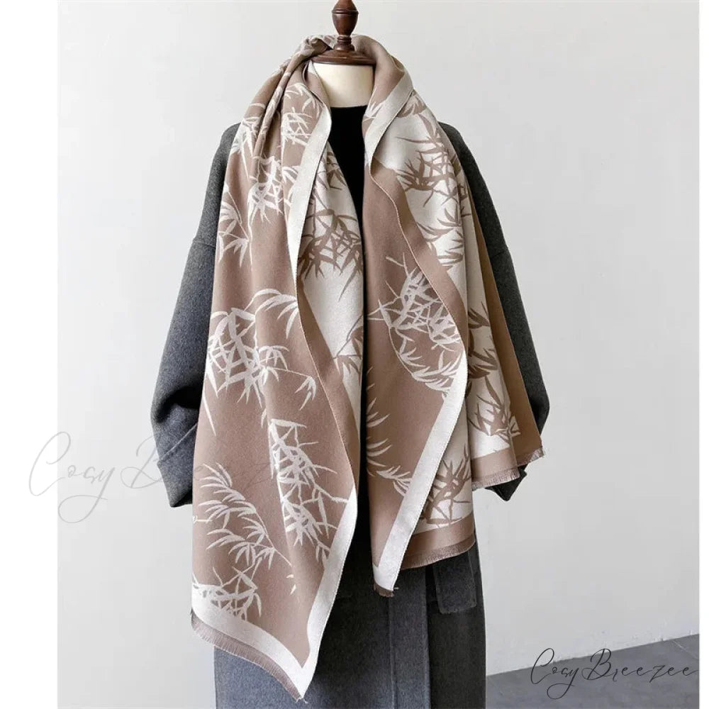 Thick Cashmere Winter Wrap Scarf Color3 scarf-241228