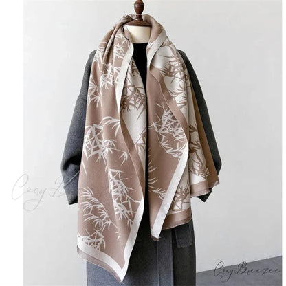 Thick Cashmere Winter Wrap Scarf Color3 scarf-241228