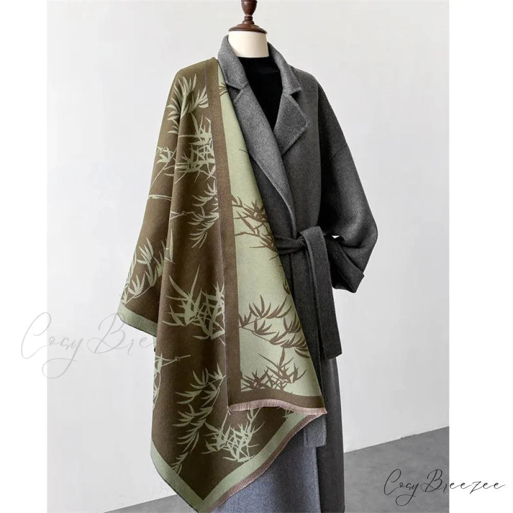 Thick Cashmere Winter Wrap Scarf Color5 scarf-241228