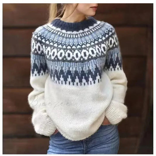 Thick Elegant White Sweater White / S swraters-241228