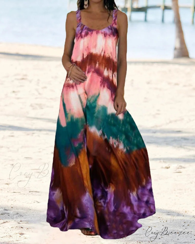 Tie-dye dress