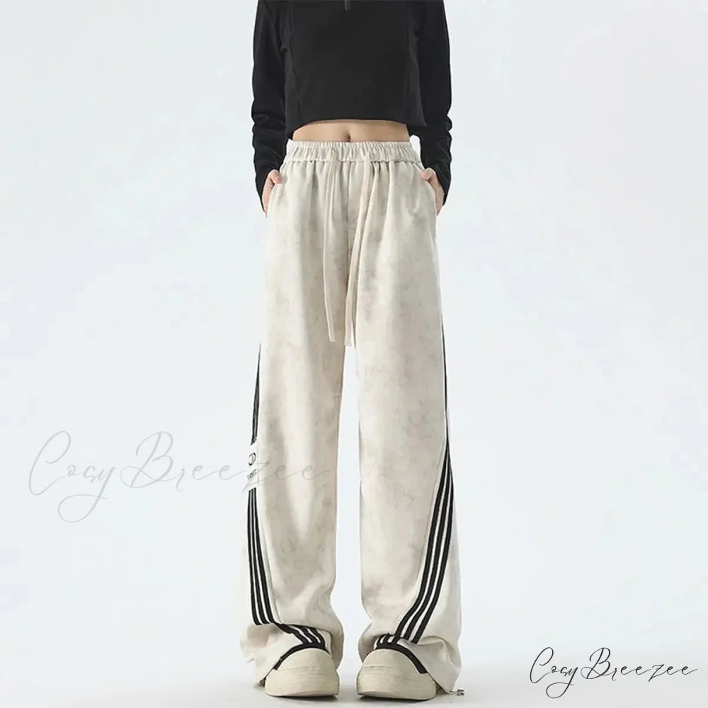 Tie Dye High Waist Motion Pants pants-241228