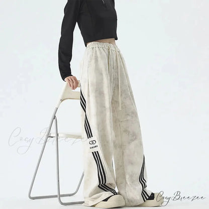 Tie Dye High Waist Motion Pants pants-241228