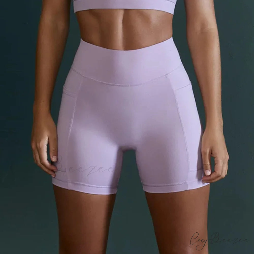 Tight Sports Pocket Fitness Yoga Short Pant
