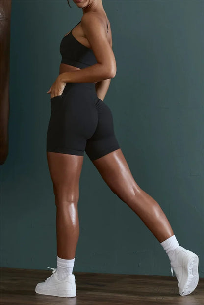 Tight Sports Pocket Fitness Yoga Short Pant