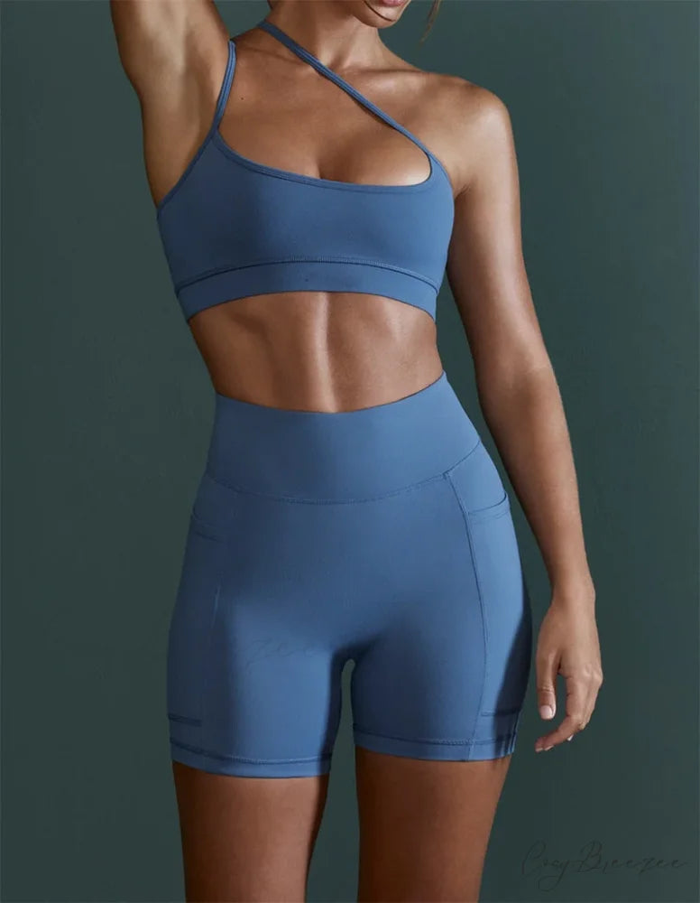 Tight Sports Pocket Fitness Yoga Short Pant