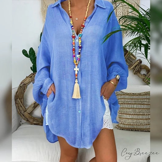 Tizania Women’s Blouse Blue / S