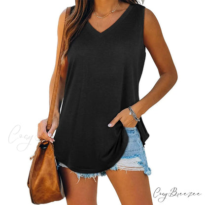 Top Neck for Tank V Women Black / S