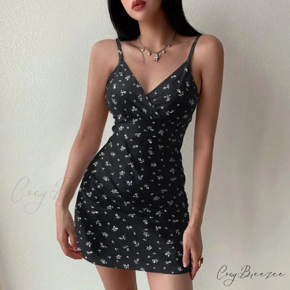 Traf Halter Fit Knitted Mini Dress