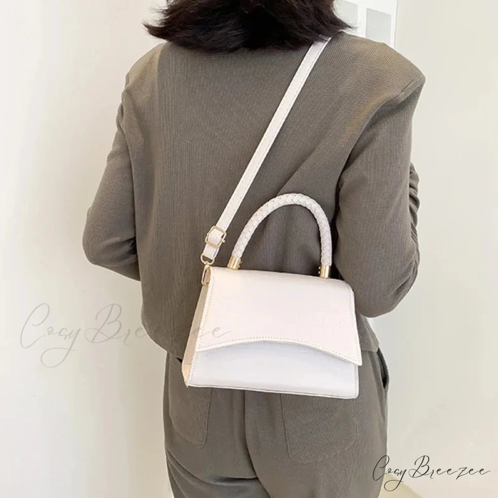 Trendy Plaid Chain Designer Crossbody Handbag handbag-250126