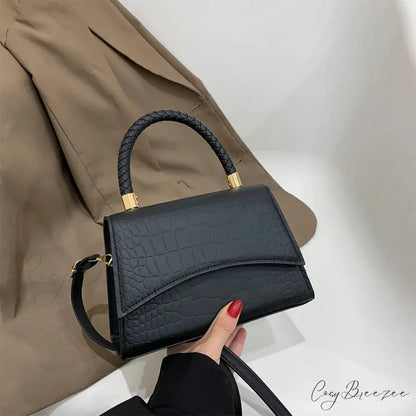 Trendy Plaid Chain Designer Crossbody Handbag handbag-250126