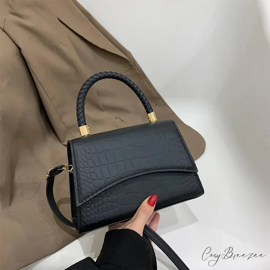 Trendy Plaid Chain Designer Crossbody Handbag handbag-250126
