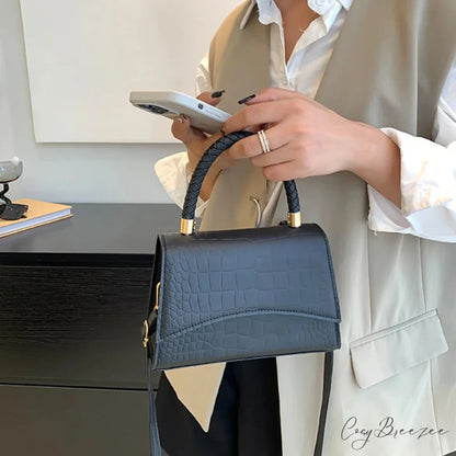Trendy Plaid Chain Designer Crossbody Handbag handbag-250126