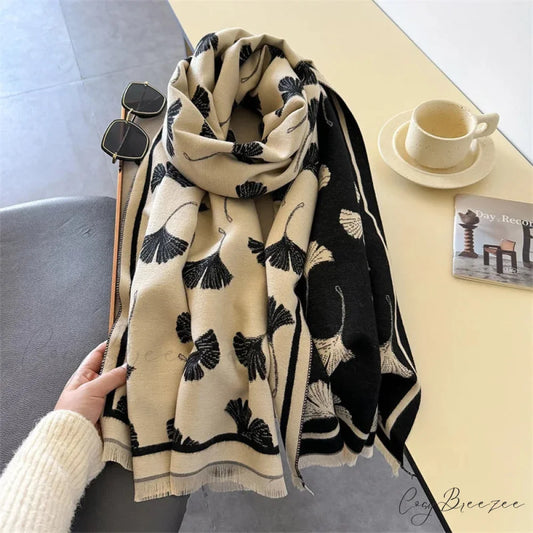 Trendy Winter Warm Cashmere Scarf scarf-241228