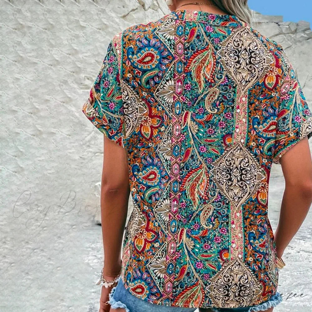 Tribal Vintage Top
