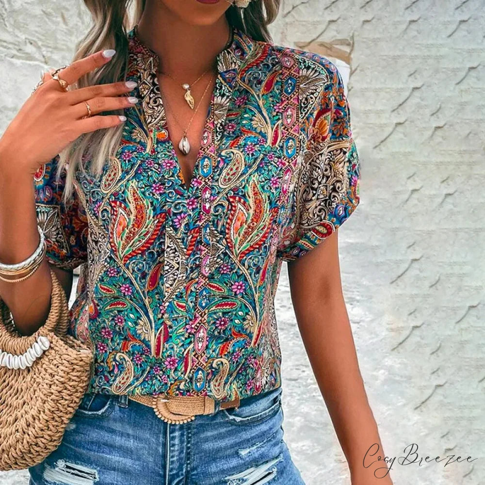 Tribal Vintage Top