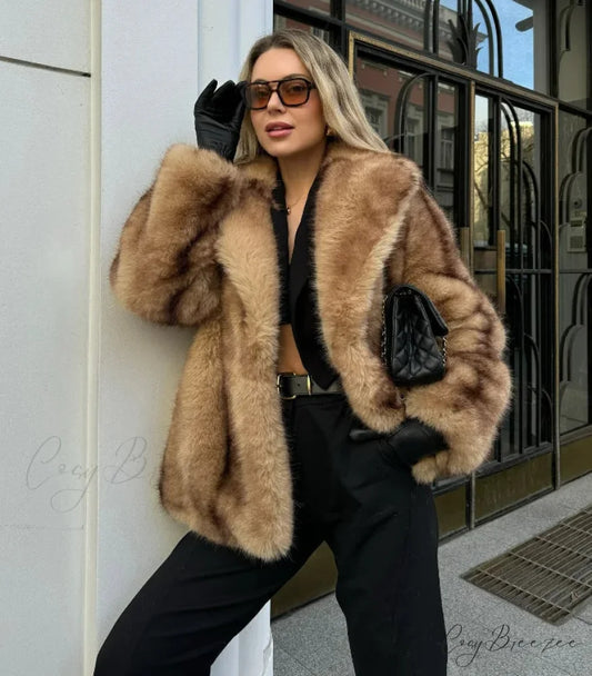 Urban Full Sleeve Lapel Panelled Coat coats-241228
