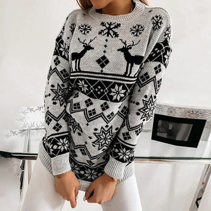 Irene Casual Loose Long Sleeve Women Sweater