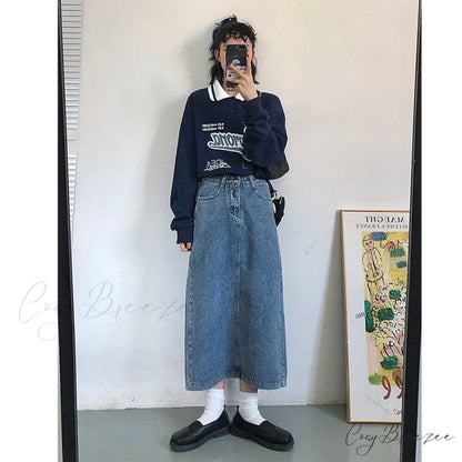Vintage Design Letter Sweatshirt