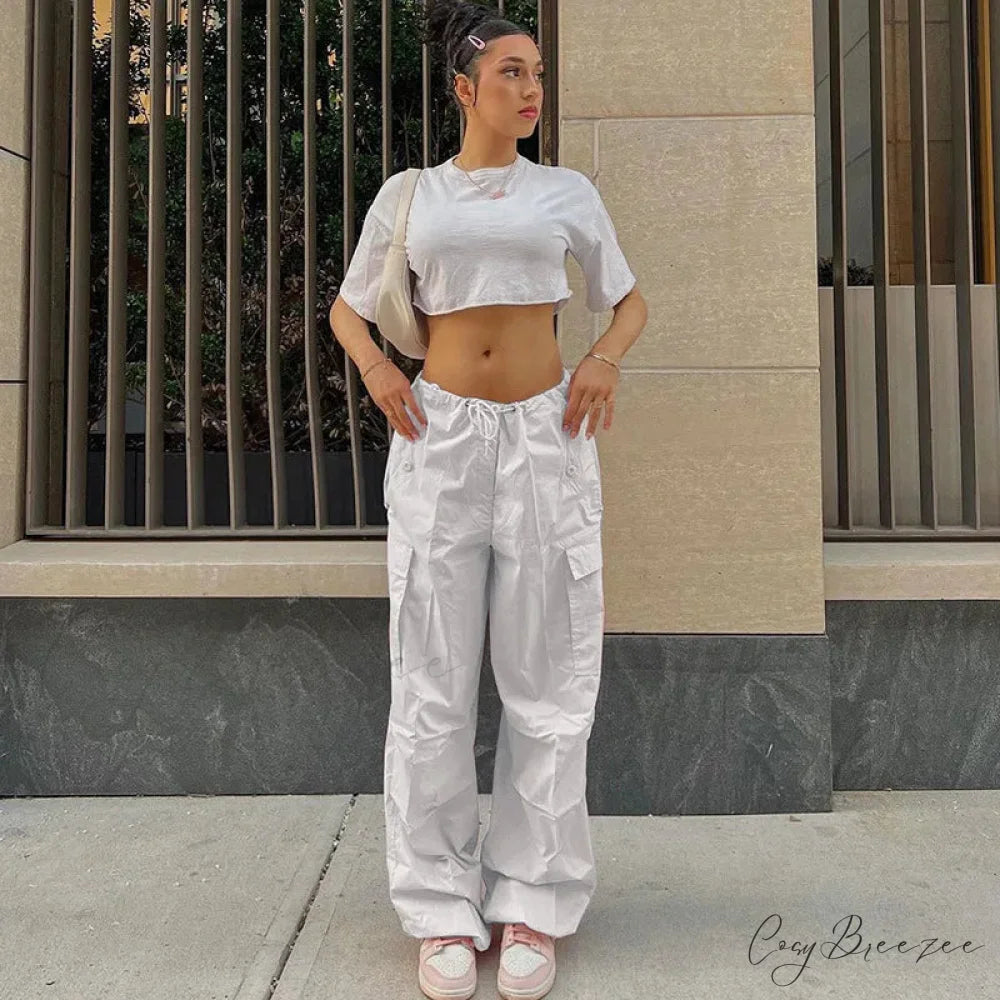 Vintage Harajuku Casual Loose Straight Pant pant-250223