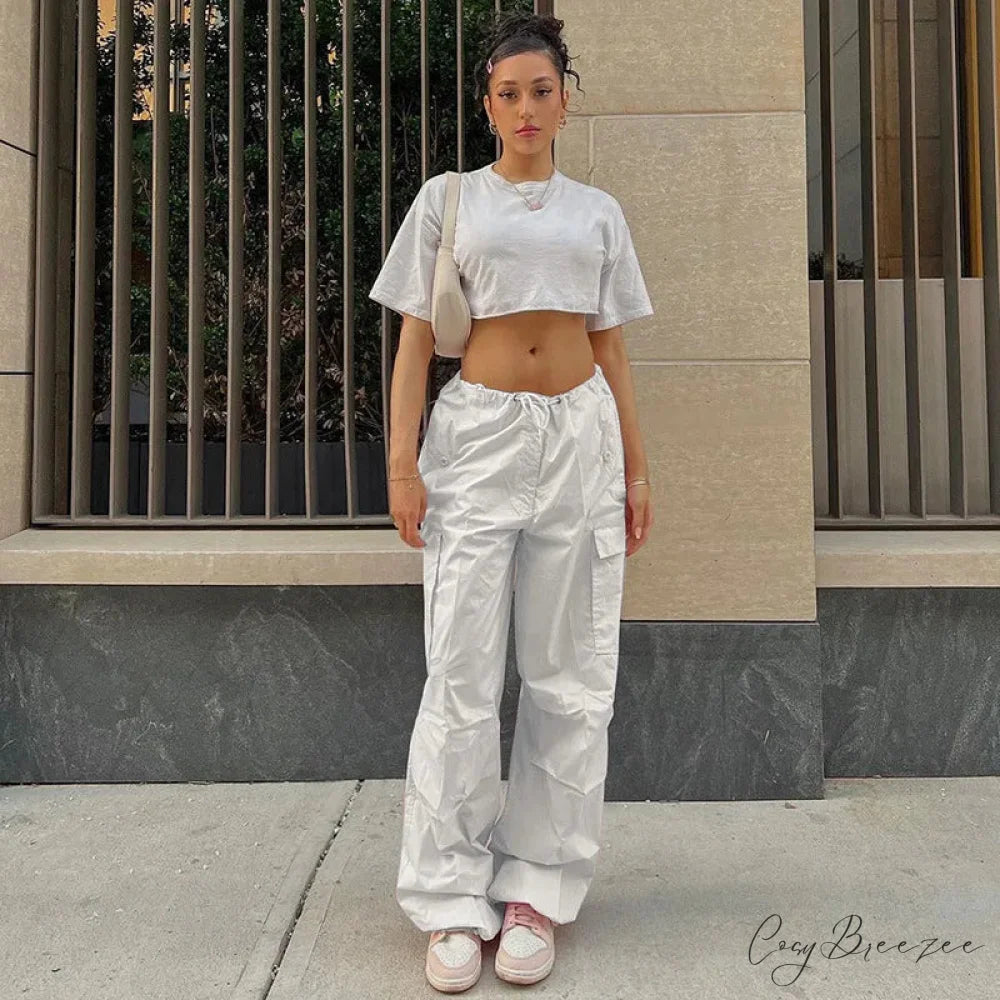 Vintage Harajuku Casual Loose Straight Pant pant-250223