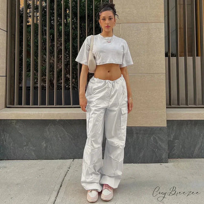 Vintage Harajuku Casual Loose Straight Pant pant-250223