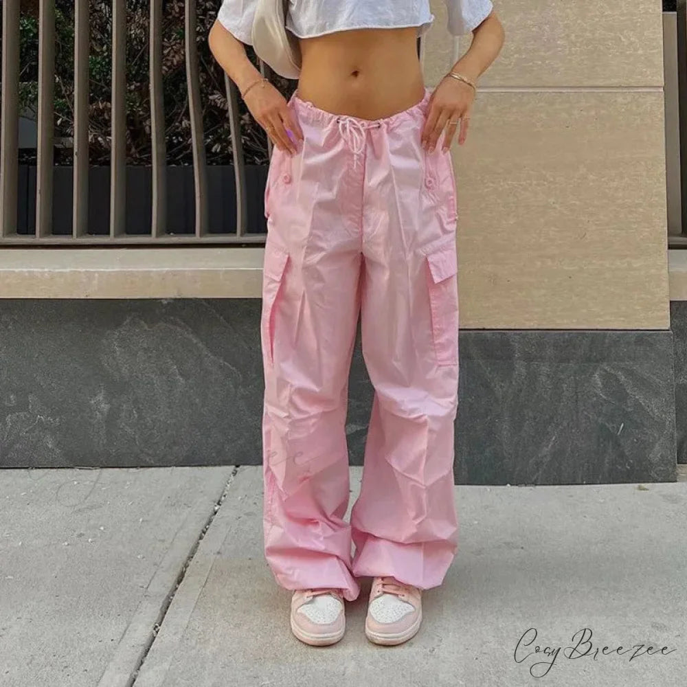 Vintage Harajuku Casual Loose Straight Pant pant-250223