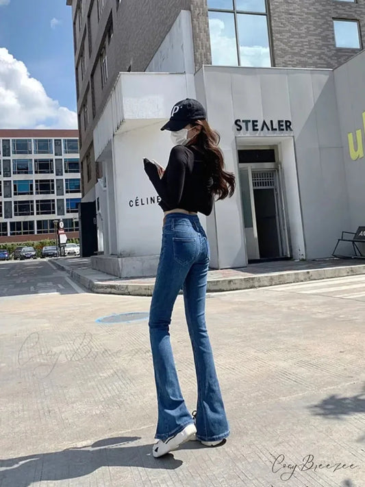 Vintage Harajuku Teenagers Y2k Aesthetic Clothing Autumn Baggy Fashion Clothes for Women’s Jean