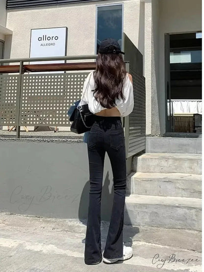 Vintage Harajuku Teenagers Y2k Aesthetic Clothing Autumn Baggy Fashion Clothes for Women’s Jean