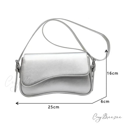 Vintage Leather Designer Crossbody Shoulder Bag shoulder-250126