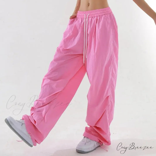 Vintage Plaid Relaxed Spacious Boho Palazzo Pant pant-250223
