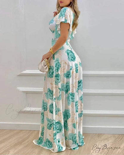 Waist-Flare Summer Daily Casual Boho Dress