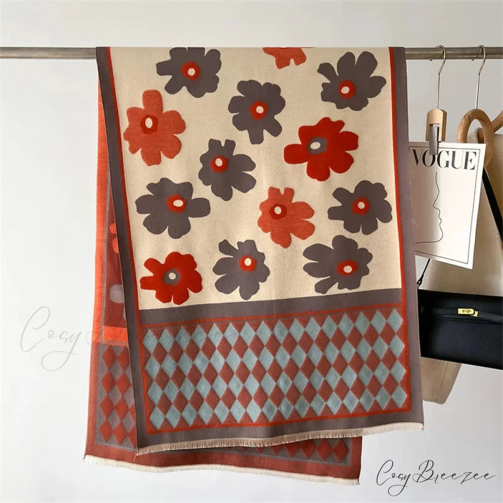 Warm Cashmere Shawl Blanket Scarf Color1 scarf-241228
