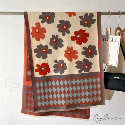 Warm Cashmere Shawl Blanket Scarf Color1 scarf-241228