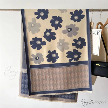 Warm Cashmere Shawl Blanket Scarf Color3 scarf-241228