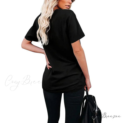 Warm-Season Crew Arm Neck Top Brief for Pocket Women