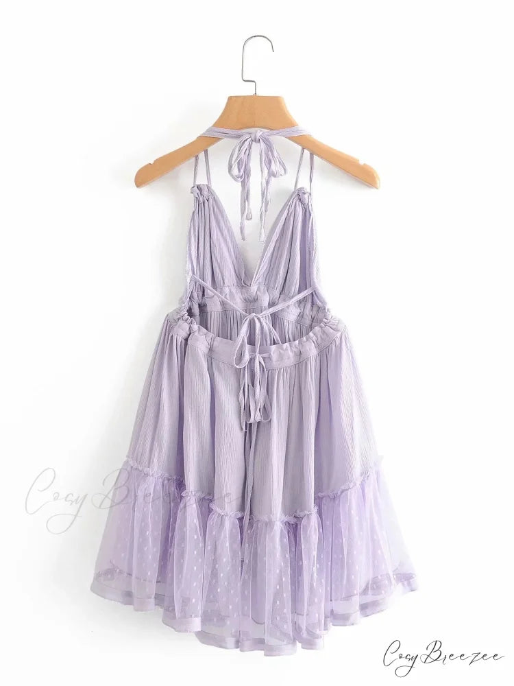 Weekend Getaway Stylish Linen Skater Dress