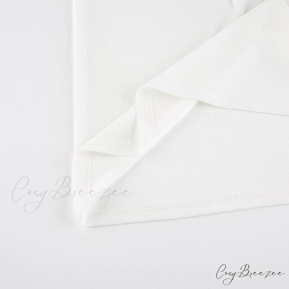 White Shoulder Parties - Women for Split Gown One for Gown and Full-Length Warm-Season Elegant Long Beachwear